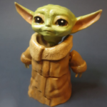 3D Yazıcı Baskılı Baby Yoda Figürü