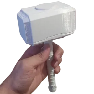 3D Yazıcı Baskılı Mini Mjolnir Çekic