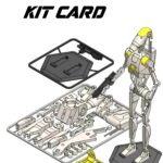 3D Yazıcı Baskılı Savaş Droid B1 Star Wars Kit Kartı
