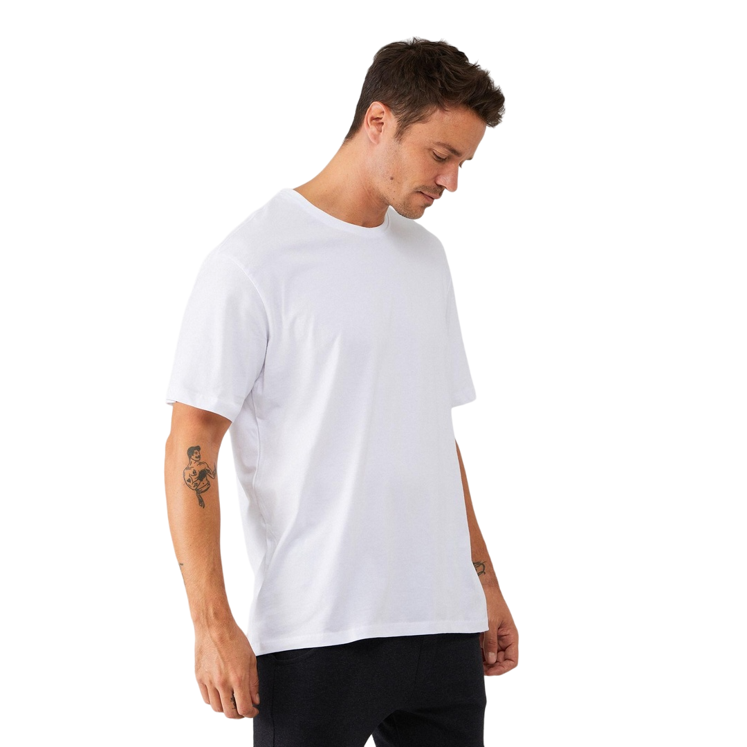 Erkek Desensiz Oversize T-Shirt 2