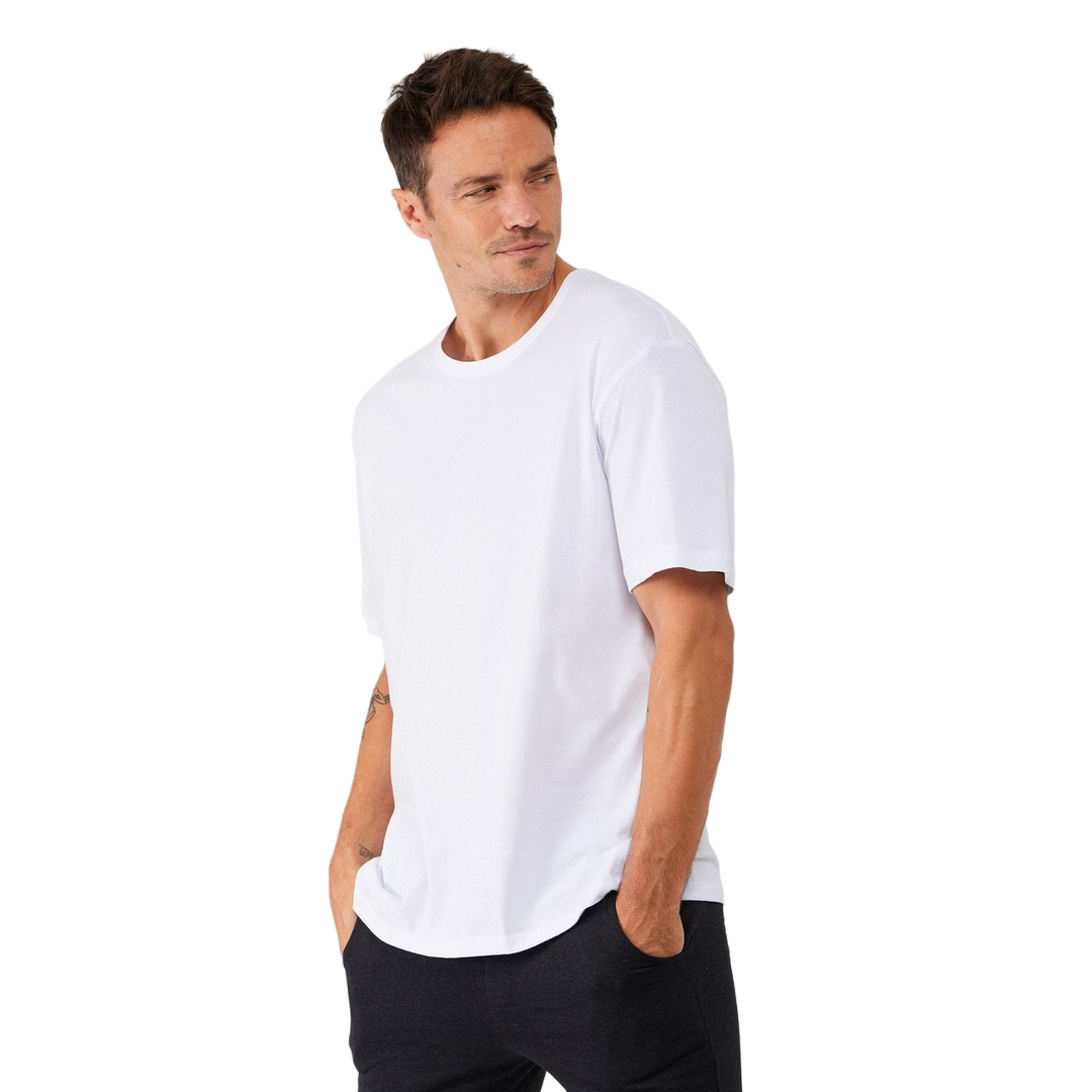 Erkek Desensiz Oversize T-Shirt 3