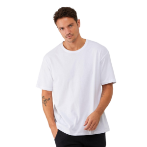 Erkek Desensiz Oversize T-Shirt
