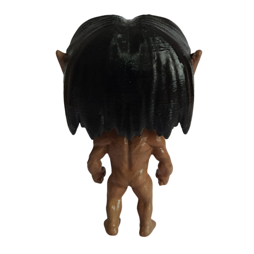 3D Baskılı Eren Yeager Chibi Titan Figür