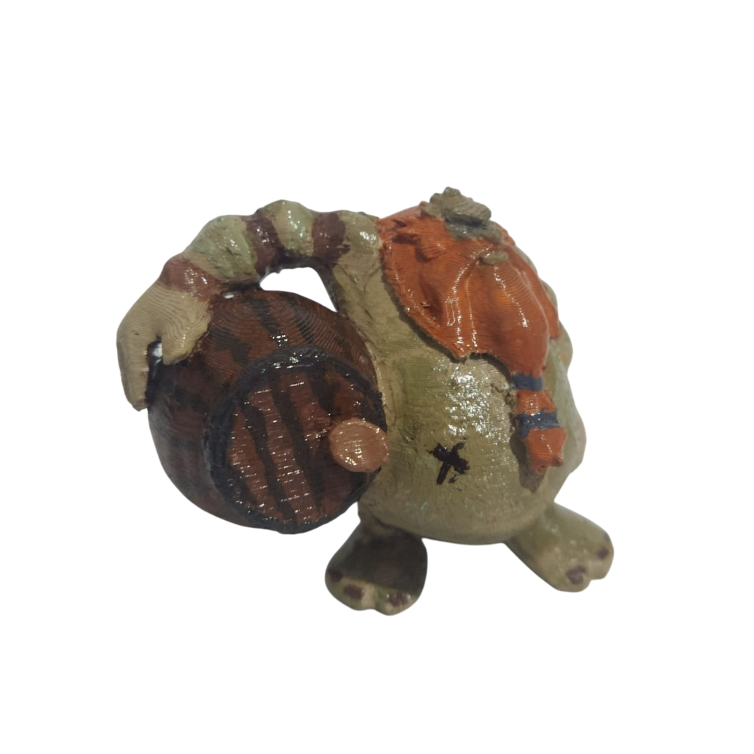 3D Baskılı League Of Legends Gragas Figür
