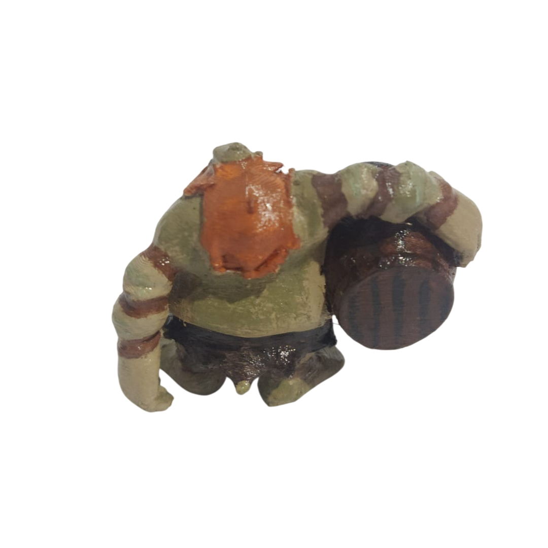 3D Baskılı League Of Legends Gragas Figür