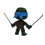 3D Baskılı Leonardo Ninja Kaplumbağa figür
