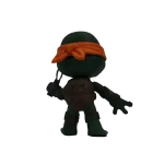 3D Baskılı Michelangelo Ninja Kaplumbağa figür