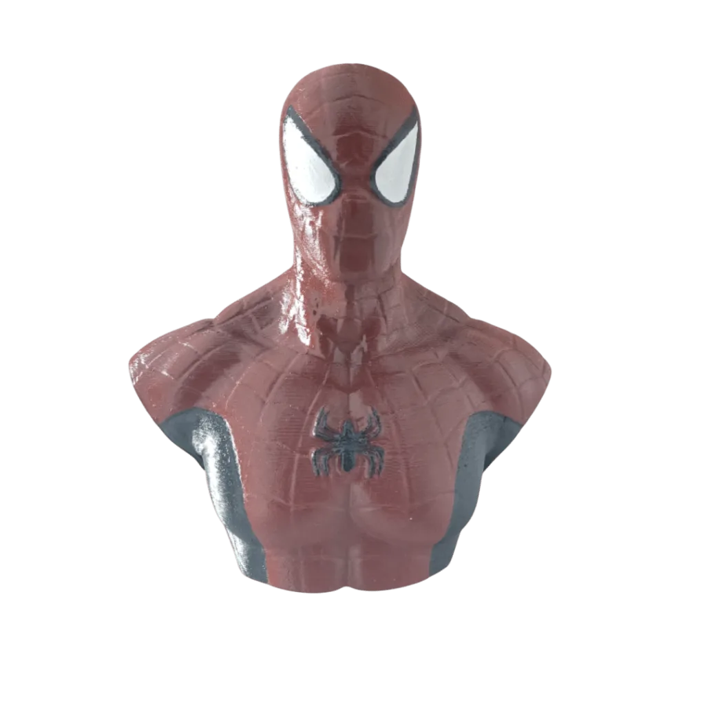 3D Spiderman Örümcek Adam 13 Cm Büst