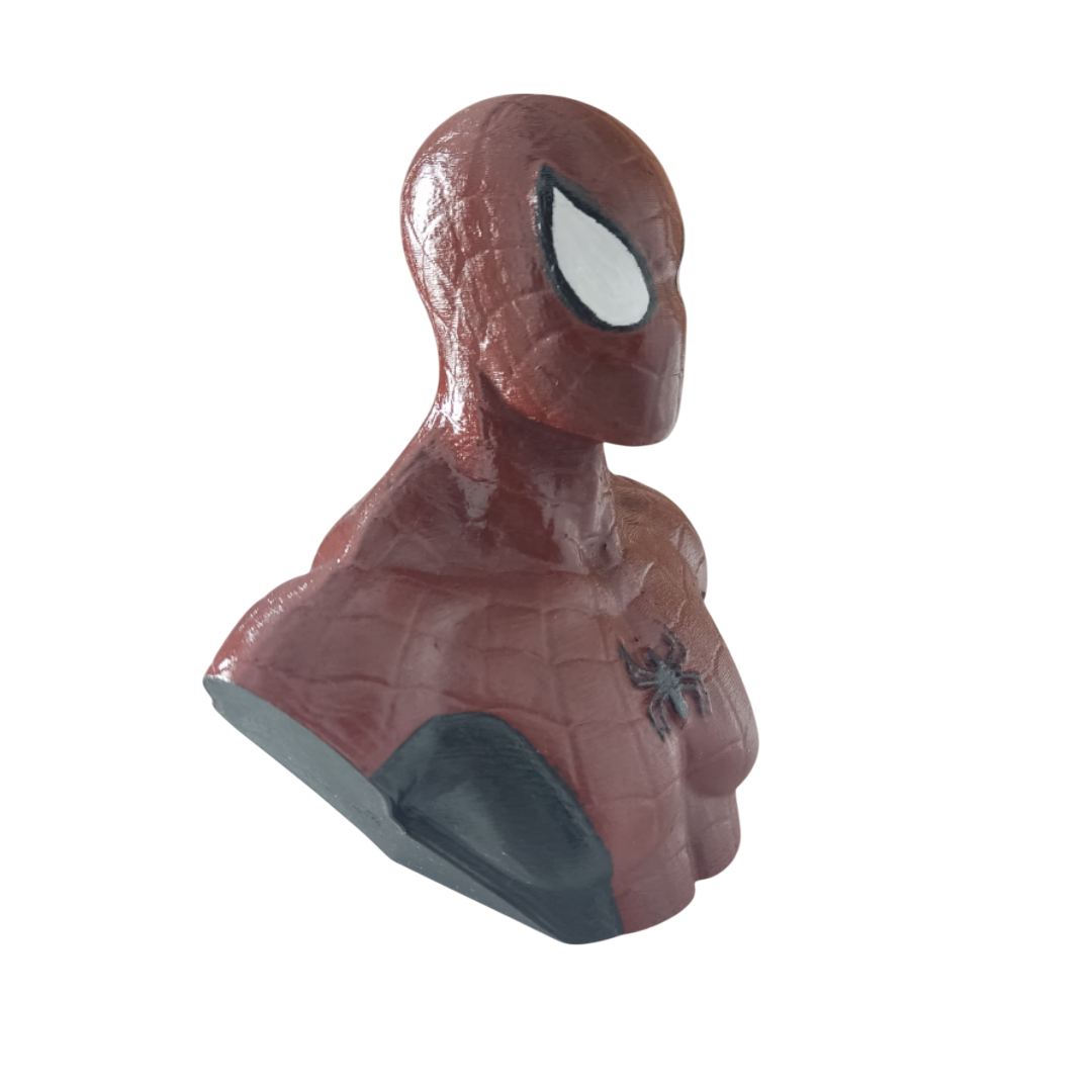 3D Spiderman Örümcek Adam 13 Cm Büst