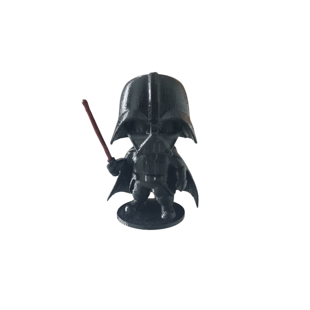 3D Star Wars Darth Vader Chibi Figür