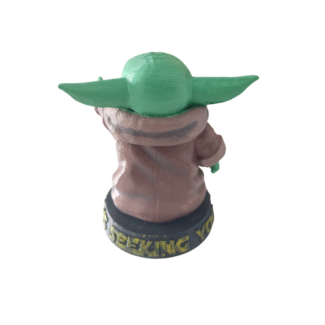 3D TospikmarketBebek Yoda Figür