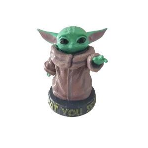 3D TospikmarketBebek Yoda Figür
