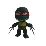 3D Yazıcı Baskılı Ninja Kaplumbağalar Rafael Chibi Ninja Kaplumbağa Figür Tospikmarket