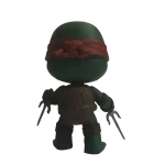 3D Yazıcı Baskılı Ninja Kaplumbağalar Rafael Chibi Ninja Kaplumbağa Figür Tospikmarket 3