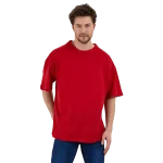 Erkek-Desensiz-Oversize-Kirmizi-Tshirt-Tospikmarket